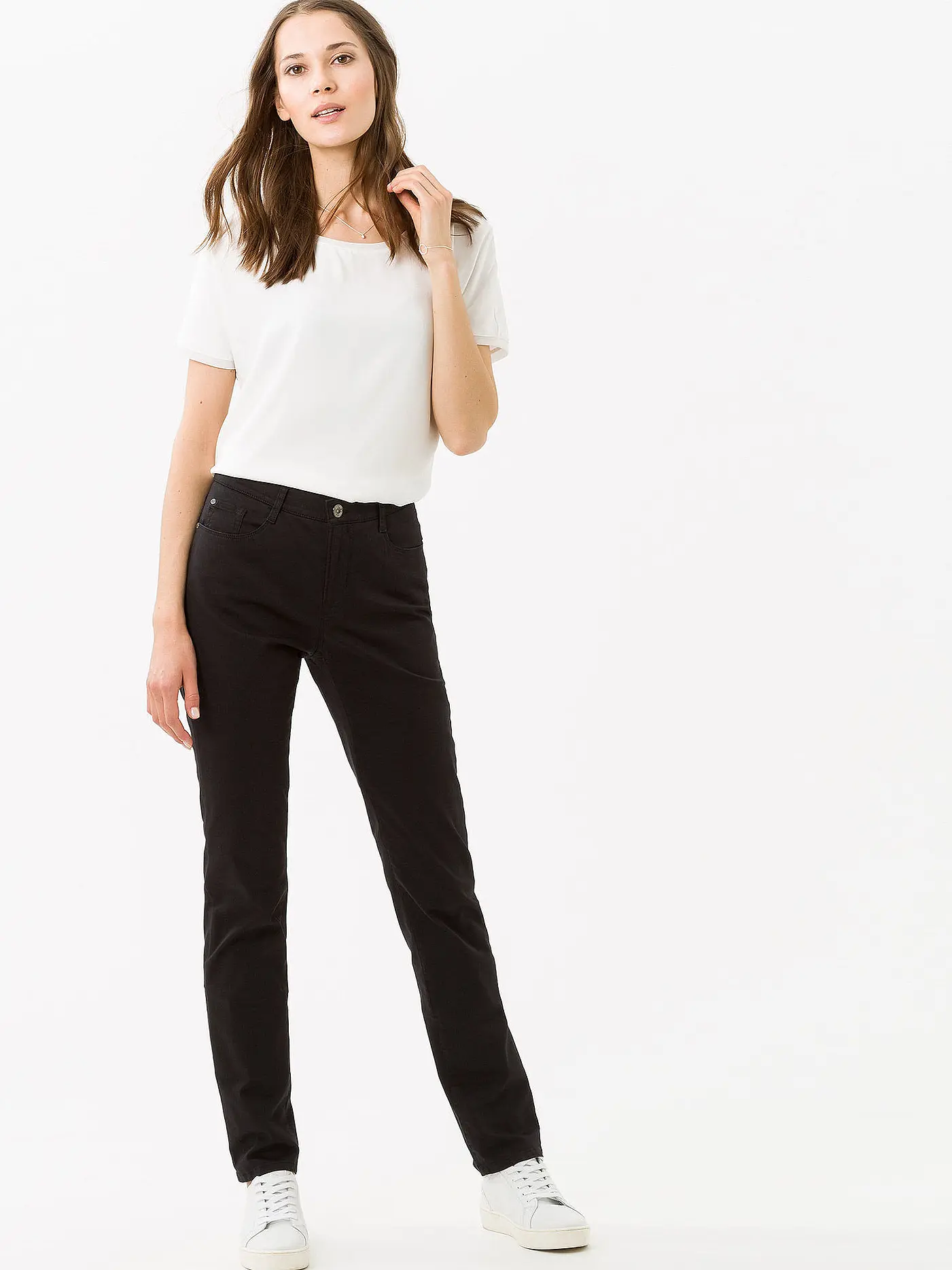 BRAX | Jeans Feminin Fit CAROLA | schwarz